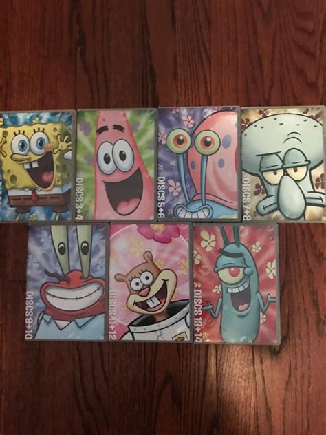 My Spongebob Dvd Collection Or Whatever Spongebob Squarepants Amino