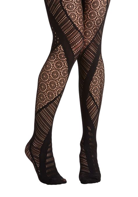 Opaque Tights - Prominent in Patterns Tights Cool Tights, Socks And ...