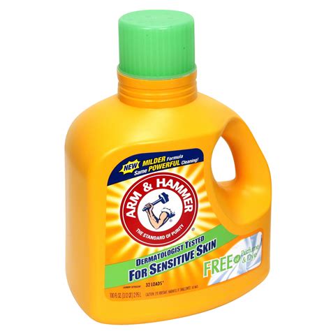 Arm And Hammer Laundry Detergent For Sensitive Skin 100 Fl Oz 312 Qt