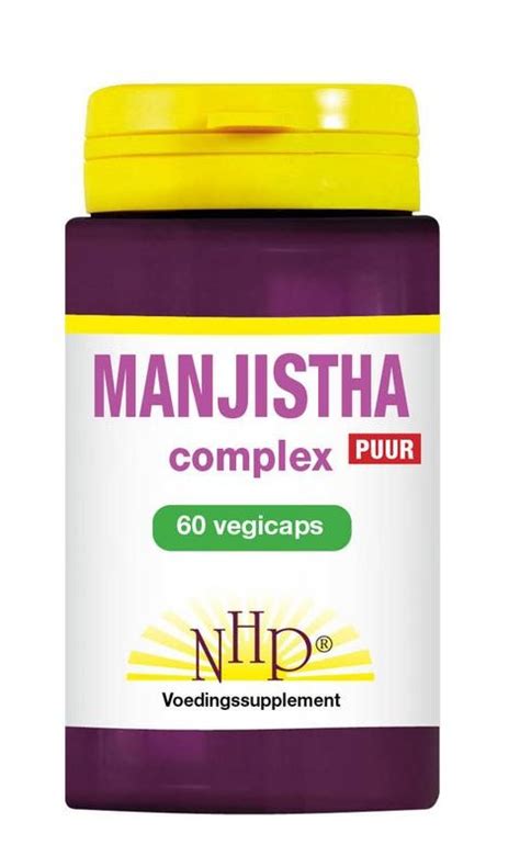 Nhp Manjistha Complex Puur Vega Caps Vitadvice Bv