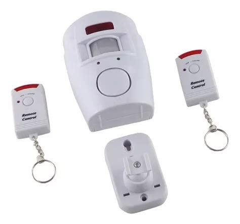 2 X Alarma Inalambrica Sensor Movimiento Sirena Casa Negocio Cuotas