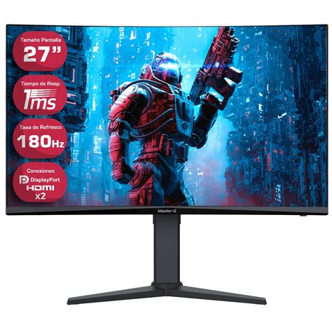 Ripley Monitor Gamer Curvo Led Full Hd Hz Ms Mgmg C