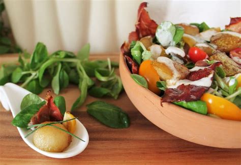 Leckerer Herbstsalat Mit Speck Und Birnen C B With Andrea Cobb Salad