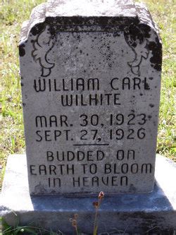 William Carl Wilhite M Morial Find A Grave