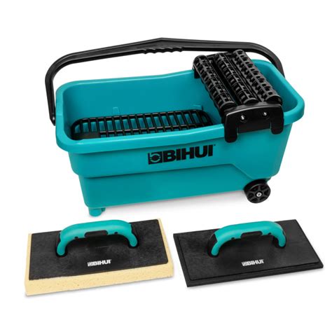 Ведро для плиточника с роликами BIHUI (кювета) 19л купить на OZON по ...