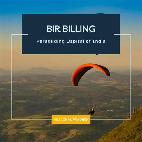 Bir Billing Paragliding Top Places To Visit In Bir Billing