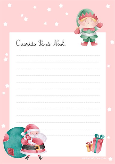 Cartas Para Pap Noel Santa Claus Para Imprimir Bebeazul Top