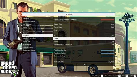 Grand Theft Auto V Benchmarked Graphics Cpu Performance Photo