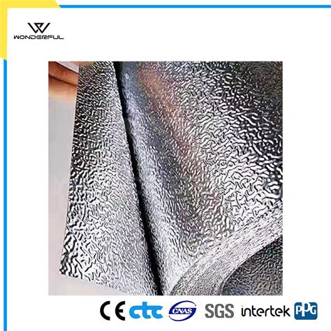 Anti Slip Heat Insulation Anodized Stucco Embossed Diamond Aluminum