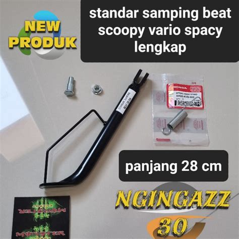 Jual Standar Jagang Samping Beat Vario Scoopy Spacy Panjang 28cm 28 Cm