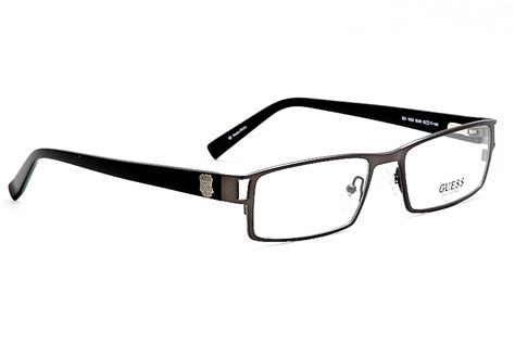 Guess Eyeglasses Gu1633 Gunmetal Optical Frame And1