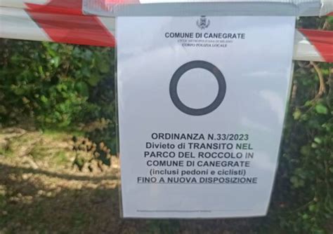 Parco Del Roccolo Divieto Di Accesso Sino Al Termine Della Messa In