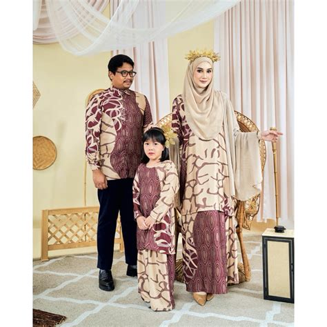 Kurung Batik Malaysia Kurung Moden Batik Baju Batik Plussize Luvla