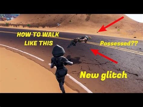 Try This Walking Glitch Now Fortnite Battle Royale Youtube