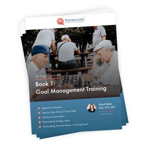 Functional Cognition Book Goal Management Training Honeycomb