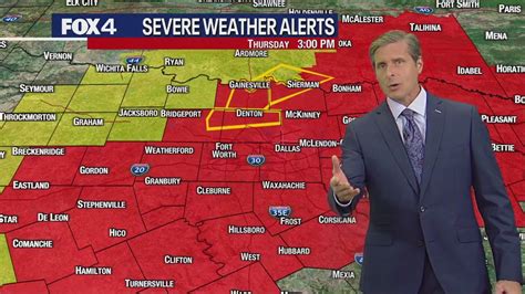 Dallas Weather Tornado Watch Issued For North Texas 3 Pm Update