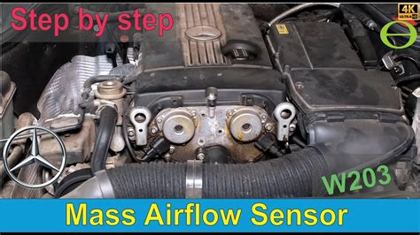 How To Replace The Mass Air Flow MAF Sensor On A W203 271 Mercedes