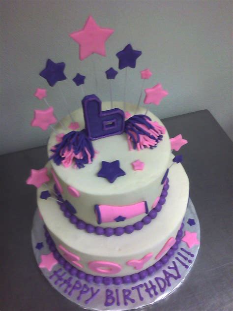 12 Cheerleader Birthday Cakes For Girls Photo Cheerleading Birthday