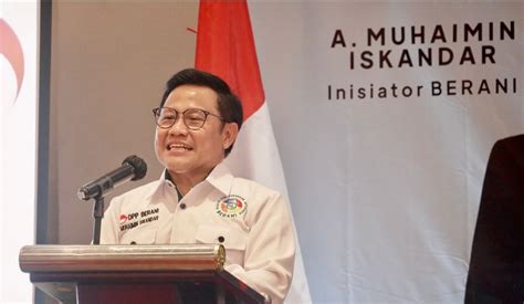 Gus Imin Minta Presiden Dan Asn Netral Di Pemilu Deras