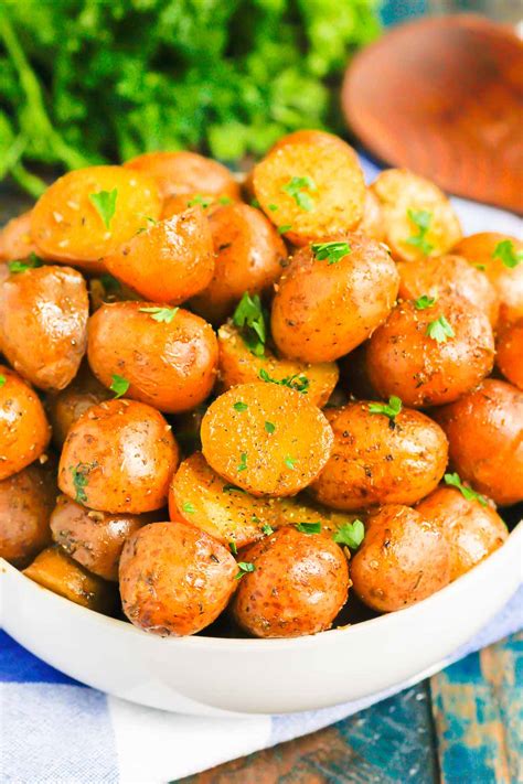 Garlic Herb Instant Pot Red Potatoes Recipe - Pumpkin 'N Spice