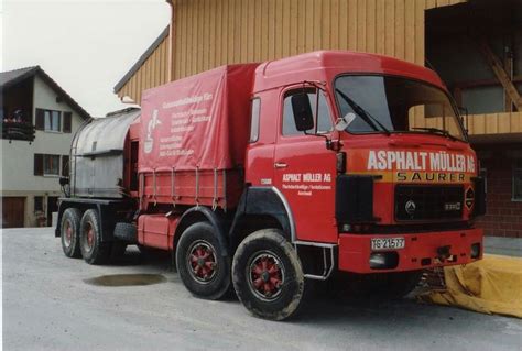 Saurer D330BF Vrachtauto Vrachtwagens Zwitserland