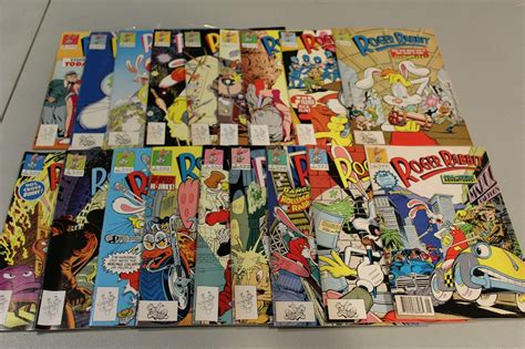 Complete Set Roger Rabbit 1 18 1990 Vf Nm Cartoon