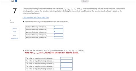 The Accompanying Data Set Contains Five Variables Chegg