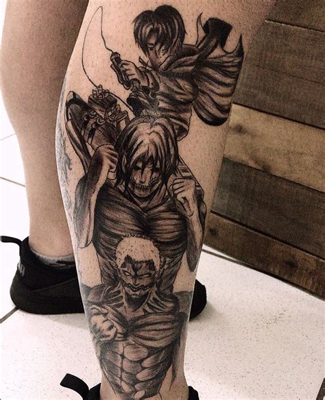 Shingeki No Kyojin Tattoo Design