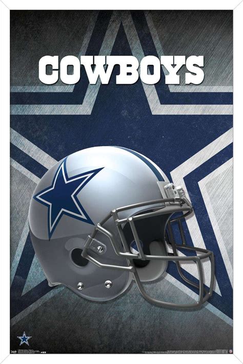 NFL Dallas Cowboys - Helmet 16 Poster - Walmart.com - Walmart.com