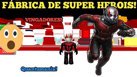 Fábrica De Heróis no Roblox Homem formiga Super Hero Tycoon 06