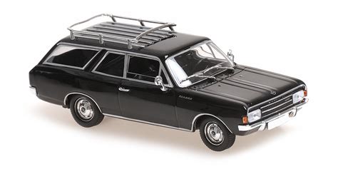 Minichamps 940046111 Opel Rekord C Caravan 1969sch Schwarz 1 43