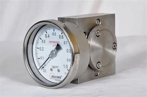 Inch Mm Diaphragm Differential Pressure Gauge Bar At Rs