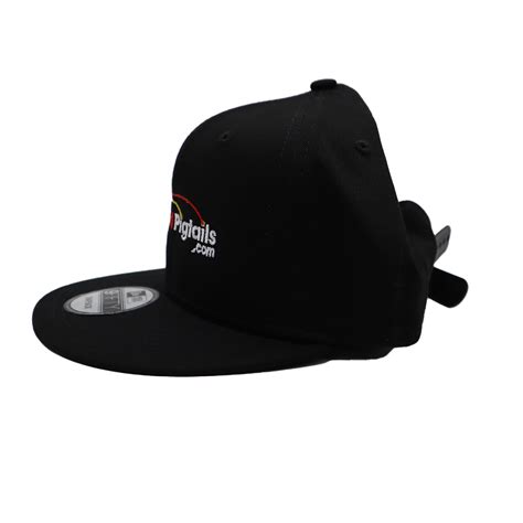 New Era Logo Snapback Hat | FindPigtails.com