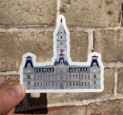 City Hall Sticker Worm S Emporium Ph