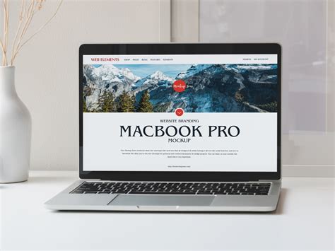 64 Free PSD Laptop Mockups For Creative And Professional Designers And