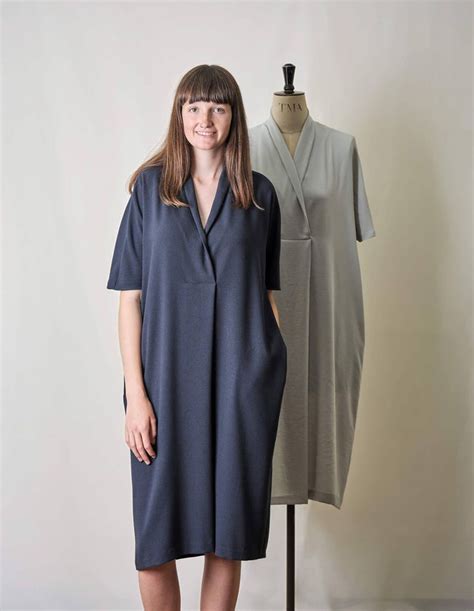 The Shawl Collar Dress | Collar dress, Sewing dresses, Shawl collar