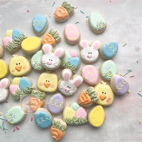 Easter Mini Cookie From Natasha Natsweets Beautiful Cookies