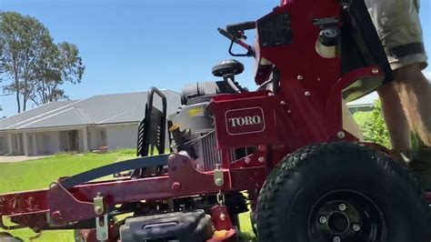 9 December 2020 Lawn Mowing With Toro 48” Grandstand Youtube