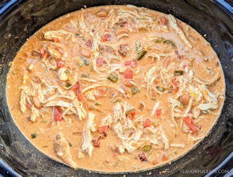 Slow Cooker Spicy Chipotle Chicken Chili Flavorful Eats