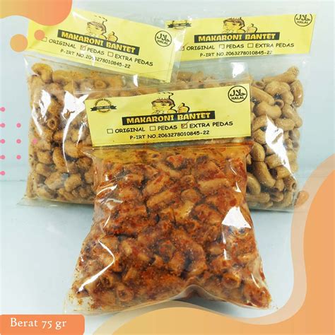 Jual Makaroni Bantet Gr Krupuk Seblak Krupuk Udang Kerupuk Bantet