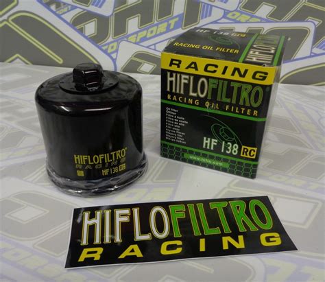 NEW Hiflo RACING Oil Filter HF138 RC For Suzuki GSXR600 GSXR 600 1997