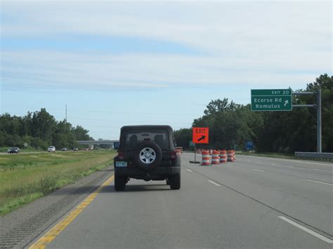 Michigan Interstate 275 Northbound Cross Country Roads