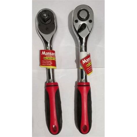 Carbon Steel Round Head Ratchet Handle Drive Size 38 Inch At Rs 575