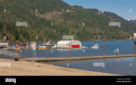 Harrison Hot Springs Resort BC Canada The Village Of Harrison Hot Springs Street View Of The