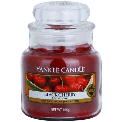 Yankee Candle Black Cherry Scented Candle 623 G Classic Large Notino