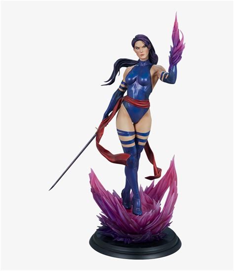 Psylocke Premium Format Figure Psylocke Statue 480x870 PNG