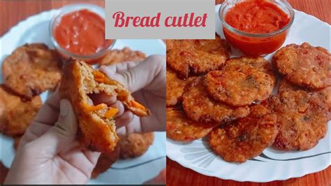 Bread Cutlet Veg Bread Cutlet Bread Cutlet Recipe Bread Recipe Cutlet