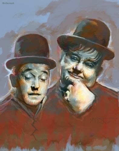 Laurel And Hardy Fan Art Stan And Oliver Laurel And Hardy Cartoon