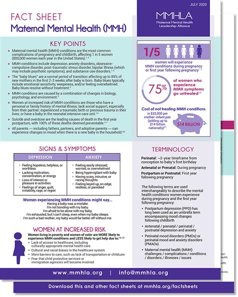 Maternal Mental Health Conditions Maternal Mental Health Leadership