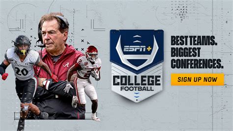 Espn To Stream More Than 500 College Football Games This Fall Espn